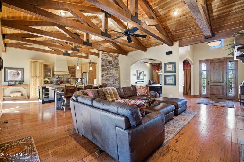 Living Room To Kitchen