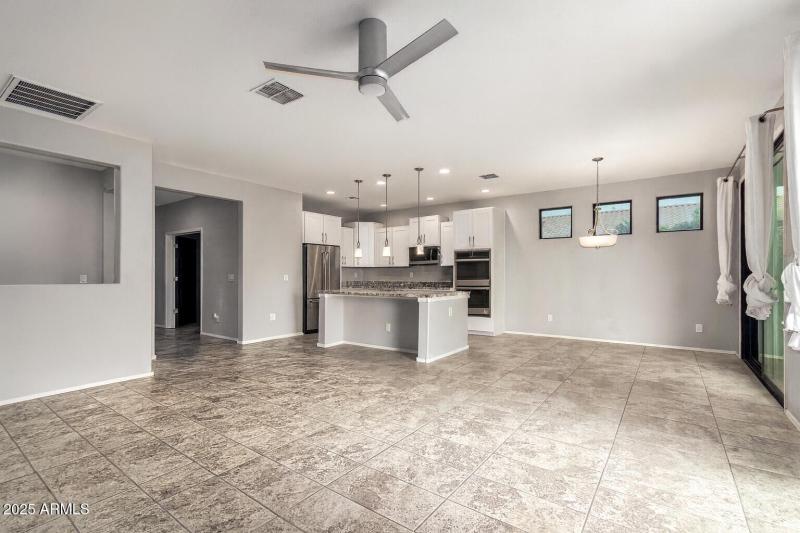 Living Room: Kitchen