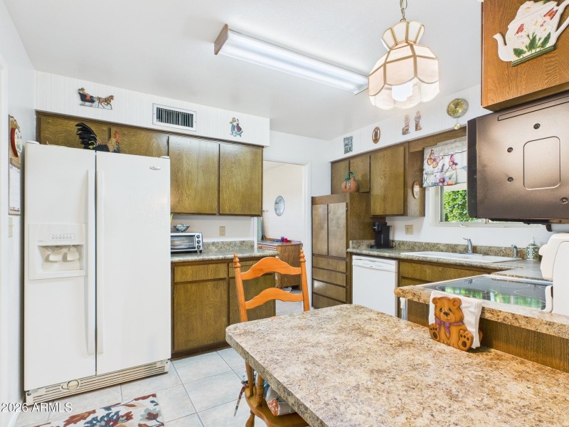 Efficient Walk-Through Kitchen