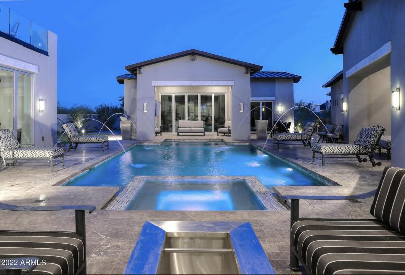 Pool Night Time Shot