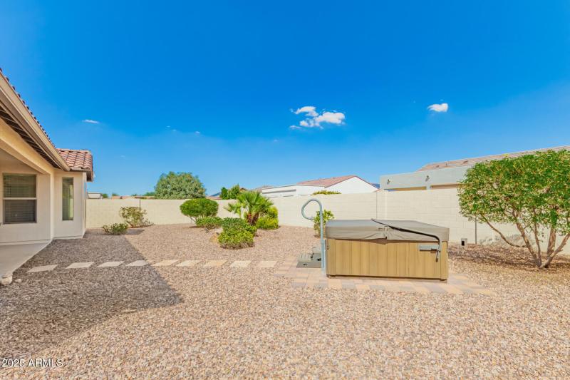 Good size Backyard