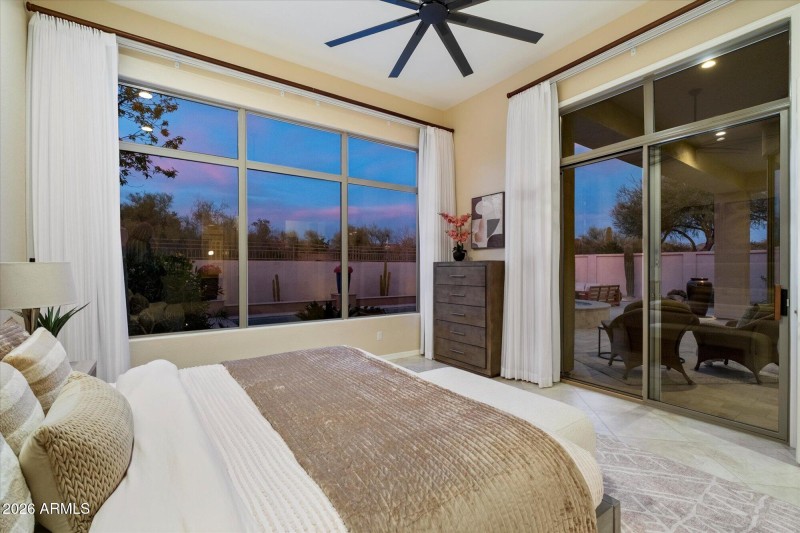 Primary Bedroom at Night