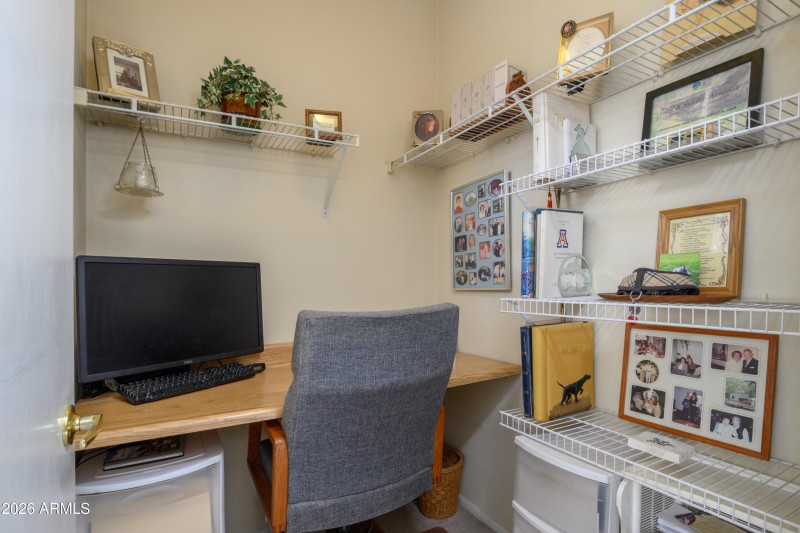 Craft area at Primary Closet