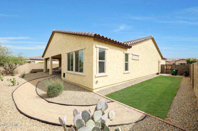 Grassy Side Yard