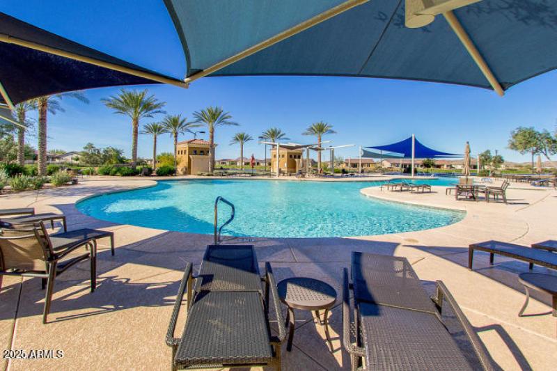 Pool for the residents