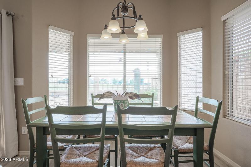 Informal Dining with Beautiful Light