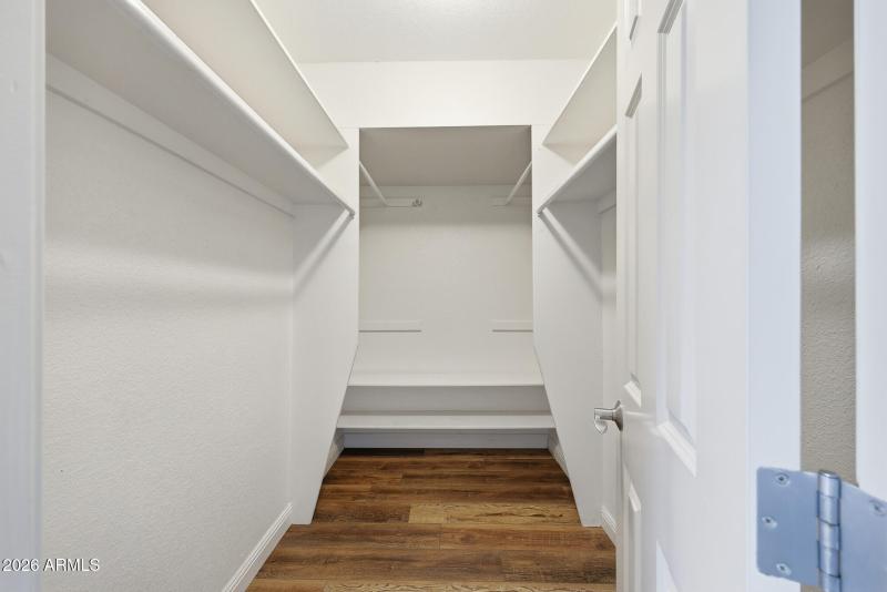 Primary Walk-in Closet