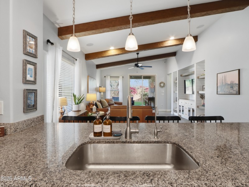 View of Great Room from Kitchen