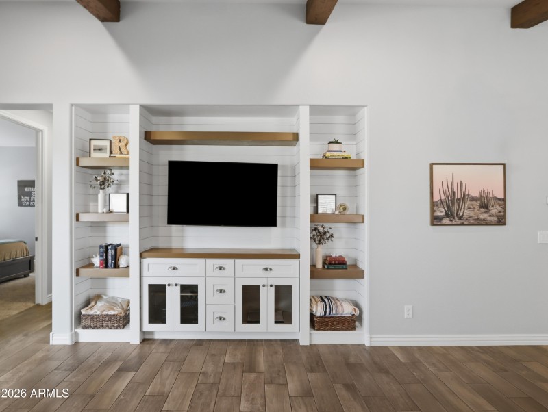 Custom Built-in Great Room