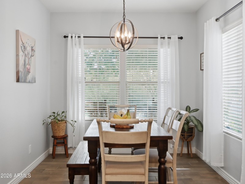 Breakfast Room in Kitchen