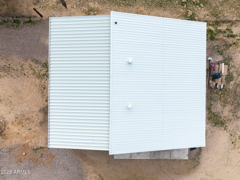 7312 N Reed - UAS Workshop Roof Top Down