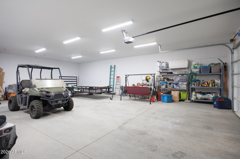 7312 N Reed - Workshop View from Door