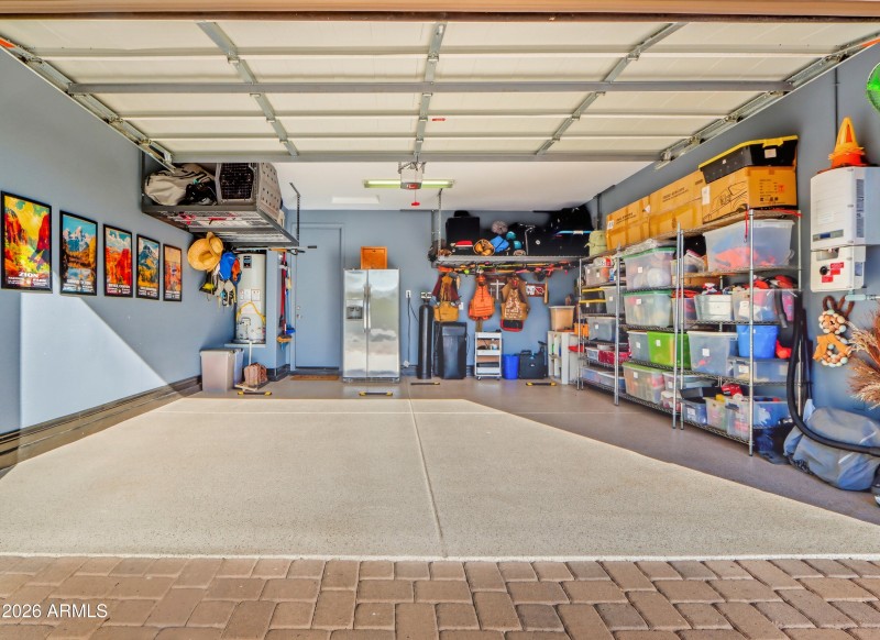 Lots of Storage in Garage