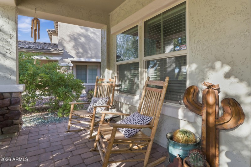 Front Porch for Sunset Watching