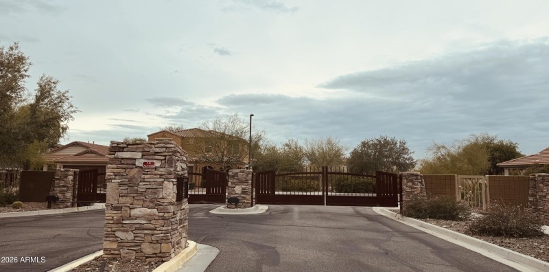 Gated Entry to Sierra Vista