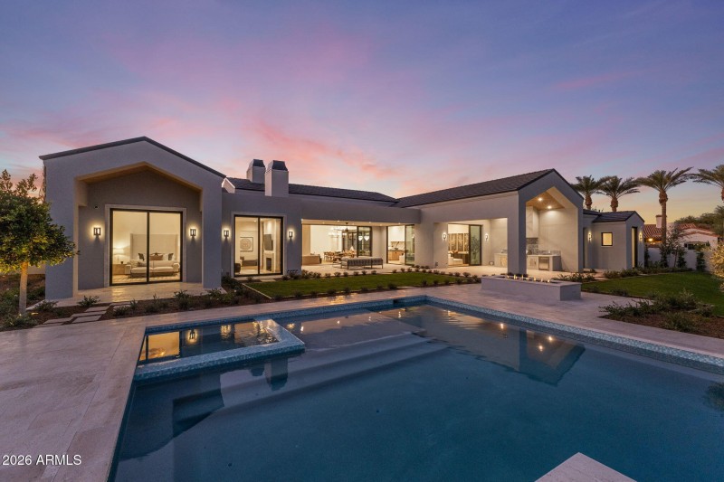 Orchid pool and patio