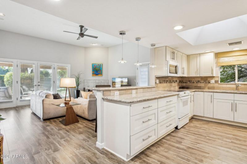 Kitchen Open to Main Living