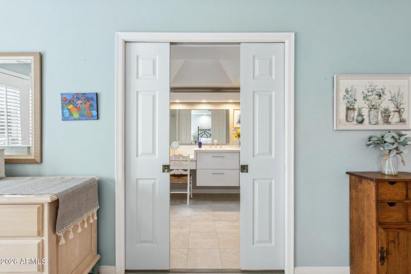 Pocket Doors to Primary Ensuite