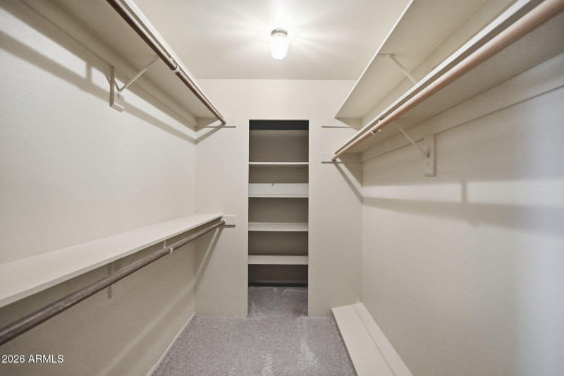 Primary Walk in Closet