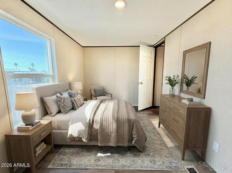 Virtually Staged Bedroom 3