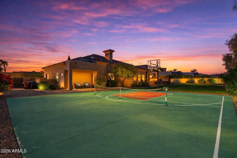 Sport and pickleball Court