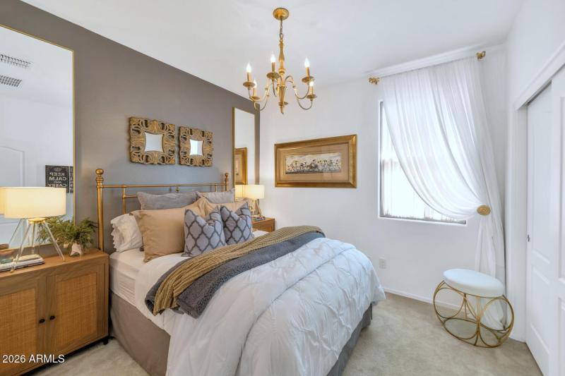 Bedroom 2 designed with today's Textures