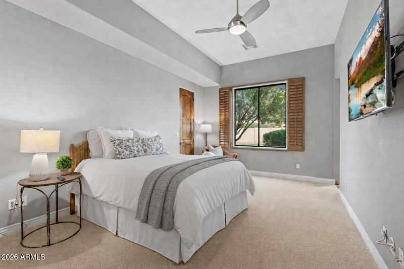 Guest Suite with bedskirt