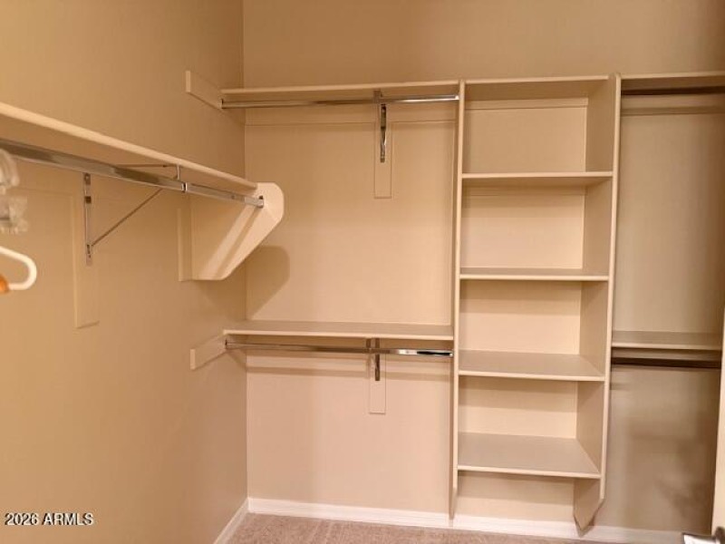 Master bedroom closet