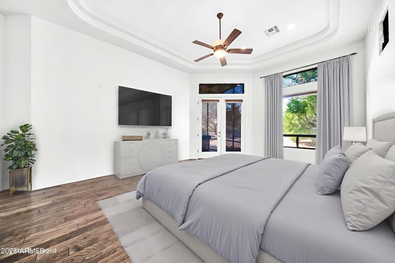 Primary Suite Staged