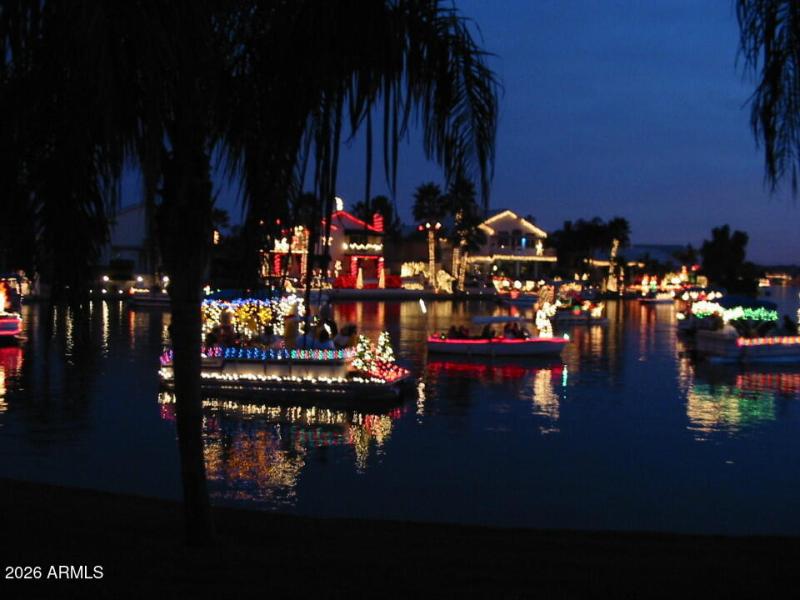 Watch boat parade from your backyard