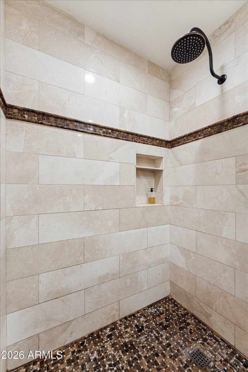 Marble Shower Enclosure