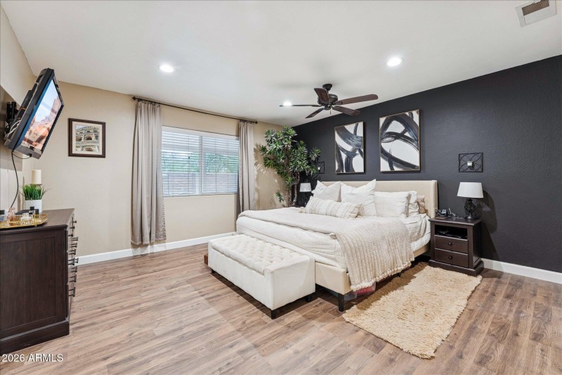 Spacious Primary Bedroom