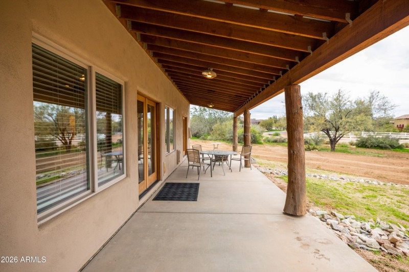 Large Covered Front Patio