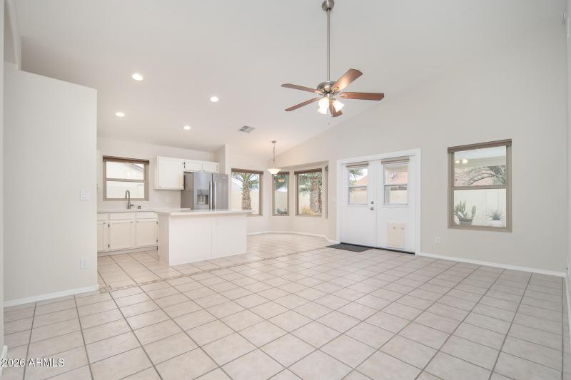 Faimly Room view toward Kitchen