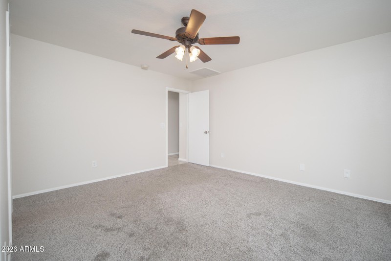 Owner's Suite with Vaulted Ceilings