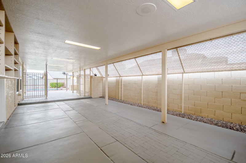 Covered Carport for Toys!