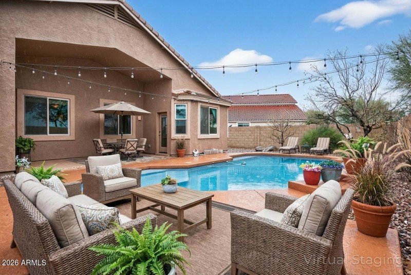 Virtual Staged Pool.Patio