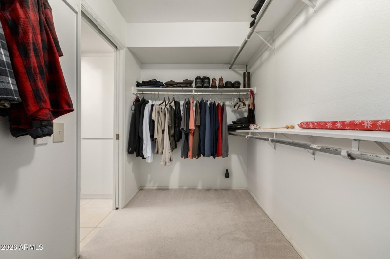 Primary Walk-in Closet