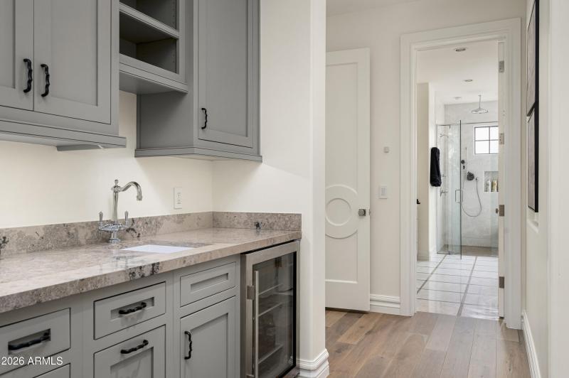 Coffee Bar in Primary suite