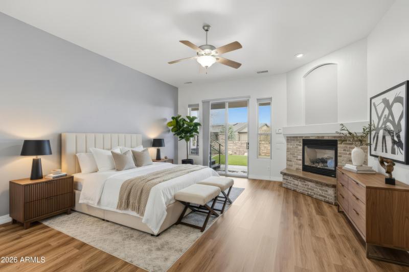 Primary Suite - Virtually Staged