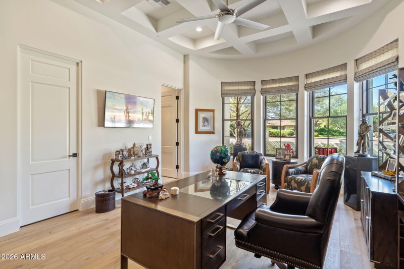 Great coffered ceilings