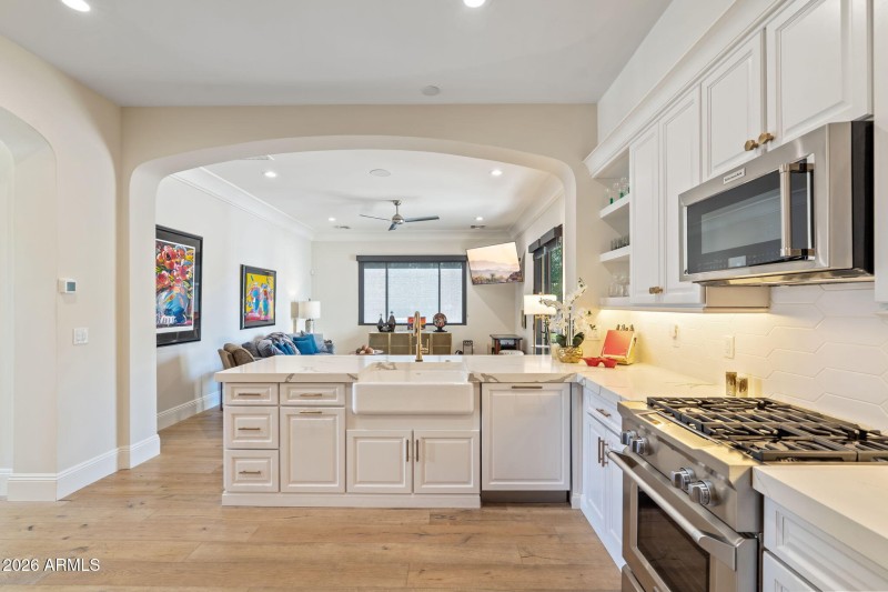 Full Kitchen in the Casita!