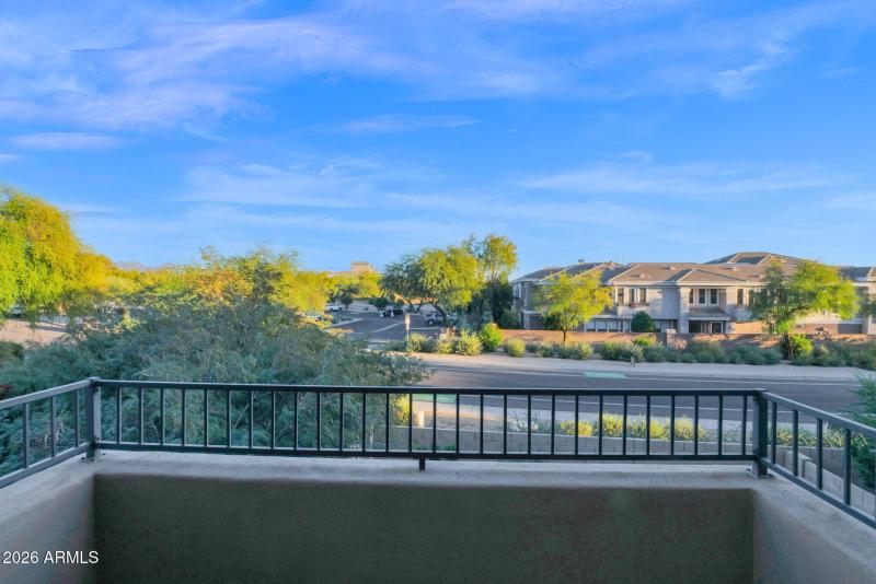 Primary suite private balcony