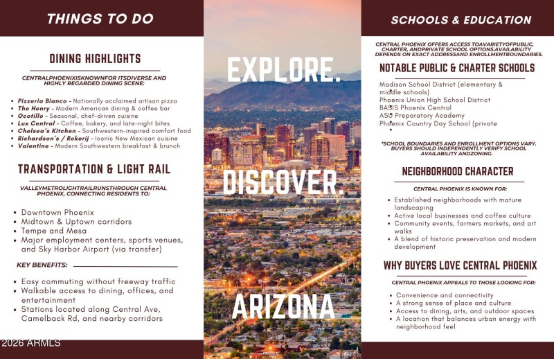 MONICA MANNING_CENTRAL PHOENIX BROCHURE