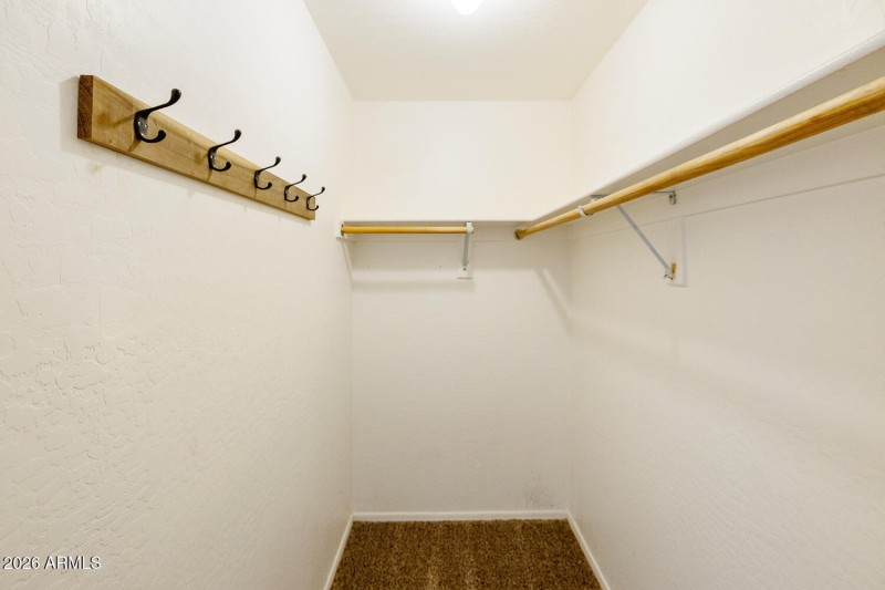 Owner's Walk In Closet