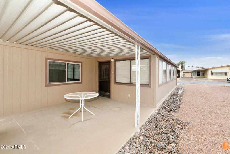 Covered Back Patio