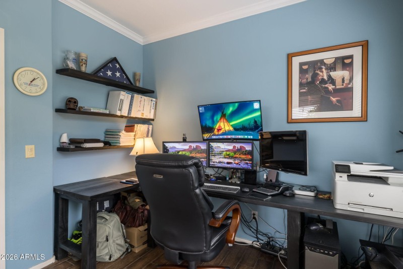 This Desk and Shelves Stay