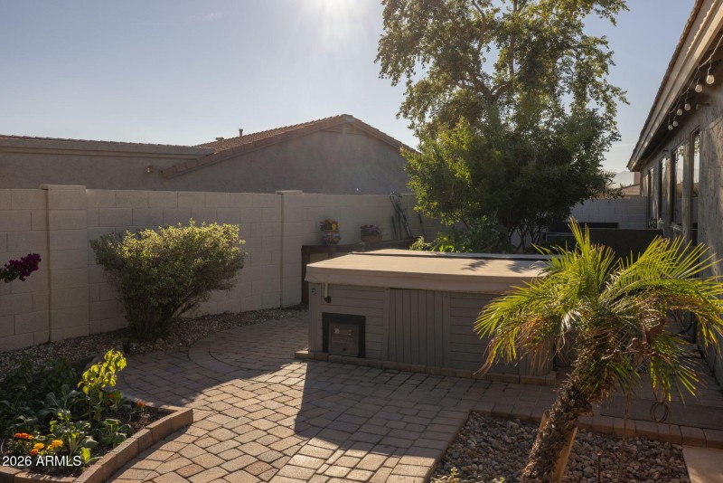 Covered Spa Awaits You