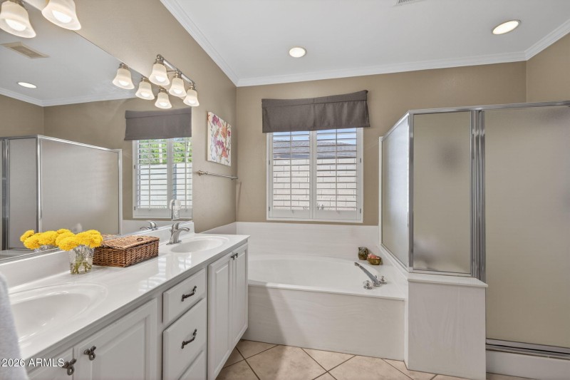 Separate Tub and Shower