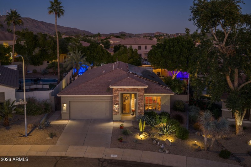 This Home is Aglow Day or Night